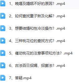 司天喜催桃花视频7集  第2张