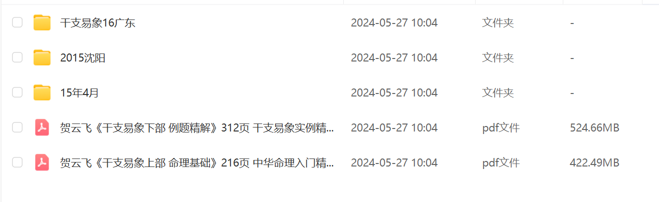贺云飞干支易象绝密录音及资料三套2015 2016年+干支易象  第2张