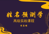 刘易铭《姓名预测学高级课程》（视频72集）