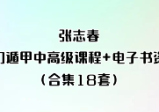 张志春-奇门遁甲最全18套[录音+资料+讲义，打包】