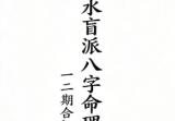 素水盲派八字命理(1、2期合本)-打印版.pdf