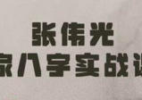 张伟光道家八字实战课程视频合集张伟光