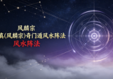 敏真(凤麟宗)奇门遁风水阵法