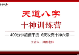 周刚《天道八字》十神训练营6集视频