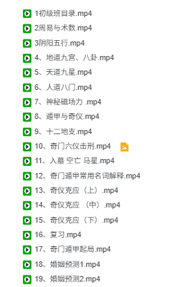 杜新会-奇门遁甲-杜少宁讲解19集  第2张