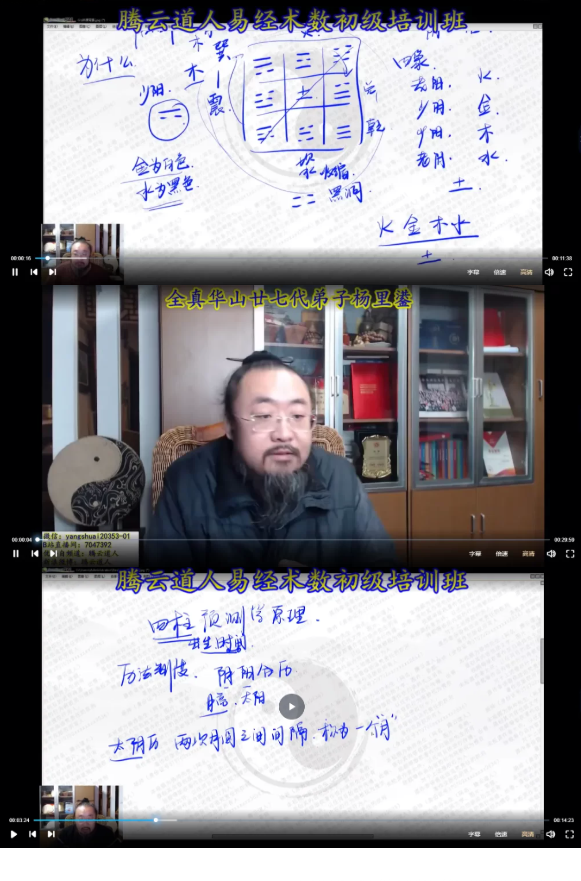 腾云道人-易经术数初级培训班课程（视频118集）  第2张