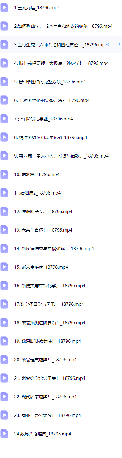 行老师数字八字《数字易学》易经玄学入门到精通21天特训营  第2张
