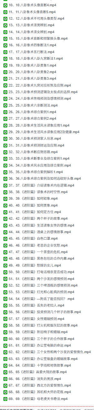 了一老师八卦象术图像预测学初阶+高阶  第3张