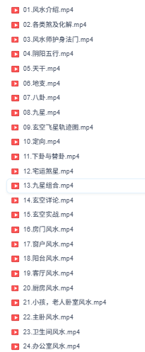 龙虎山天师府玄空秘术风水32集  第3张