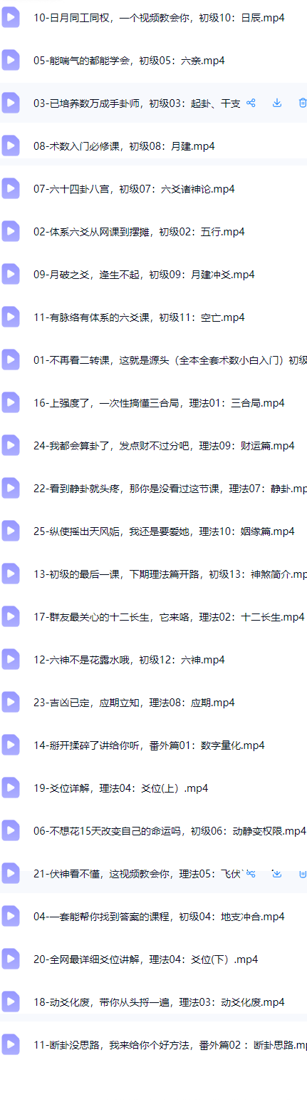 牧引山人《家传金锁玉关风水课程》（视频25集）  第2张