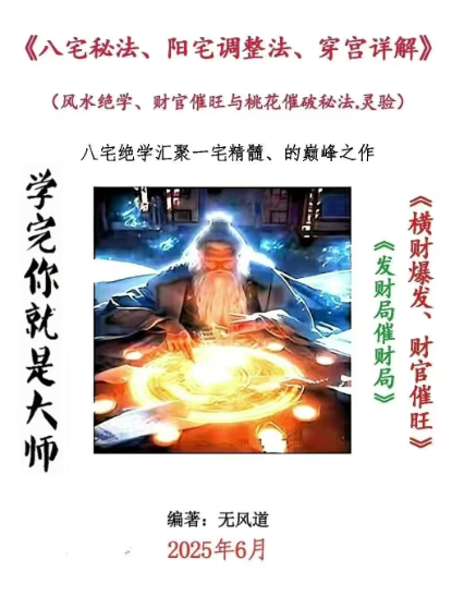 无风道(八宅秘法、阳宅调整法、穿宫详解》339页  第1张