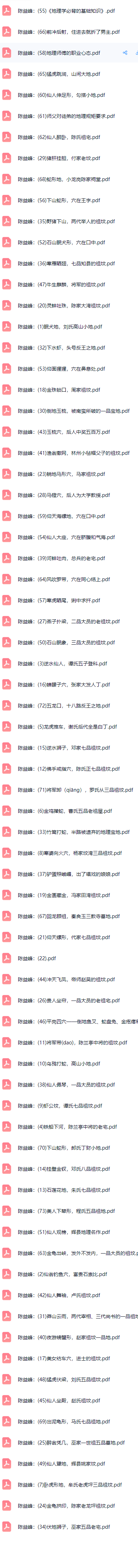 陈益峰2020年风水案例解析73本  第5张