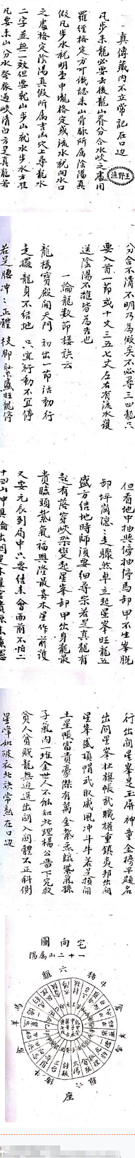 古籍王野渔《地理天井放水秘诀》161页 第2张 古籍王野渔《地理天井放水秘诀》161页 第2张