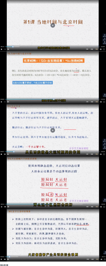 芝芝第一套课程包八字103集 第2张 芝芝第一套课程包八字103集 第2张