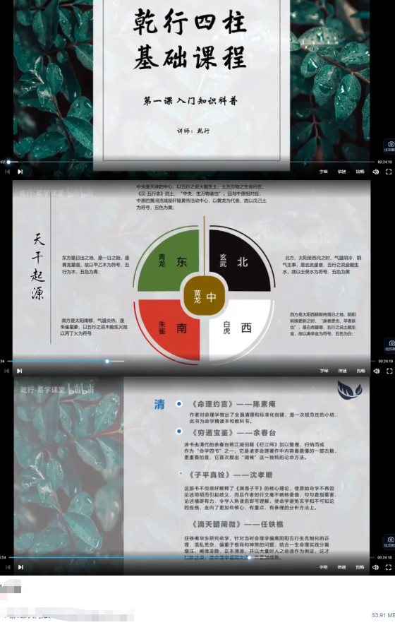乾行 四柱基础课程  第2张