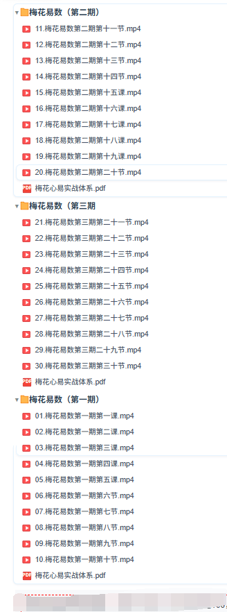 知易而行东篱老师梅花易数1、2、3期共30集视频+课件 第3张 知易而行东篱老师梅花易数1、2、3期共30集视频+课件 第3张