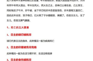 夏光明第119期张雪峰八字看生死寿天视频+课件  第1张
