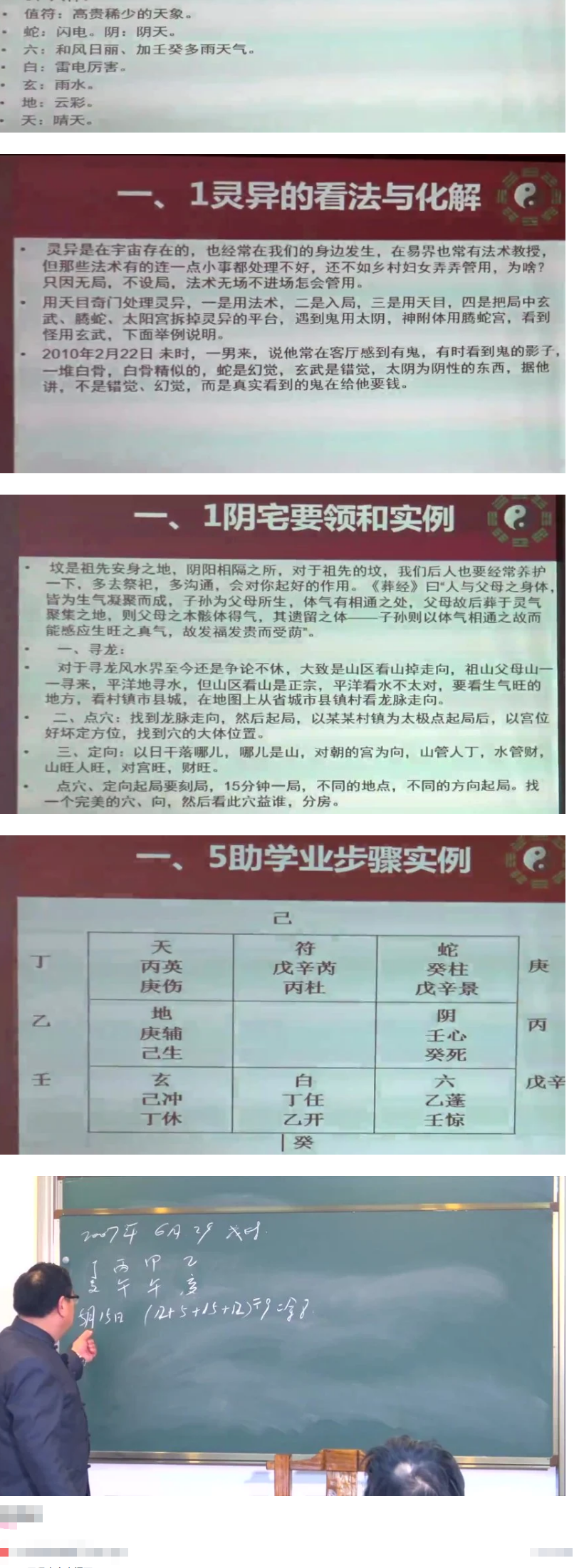 《张一勺奇门讲座天目》视频20集  第2张