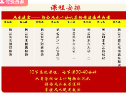 易谦杨公风水[风水通玄]《十决六忌秘传技法》正课+公开课  第1张