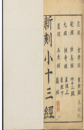 《黄帝宅经 忠经孝经玄女经 丸经胎息经四十二章墨经五木经葬经末昌经》明代嘉靖年间.pdf  第1张