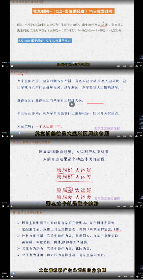 芝芝第一套课程包八字103集 第2张 芝芝第一套课程包八字103集 第2张