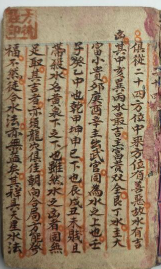 古籍《二十四山分金·寻龙点穴掌中宝点穴书》50筒子页 第1张 古籍《二十四山分金·寻龙点穴掌中宝点穴书》50筒子页 第1张