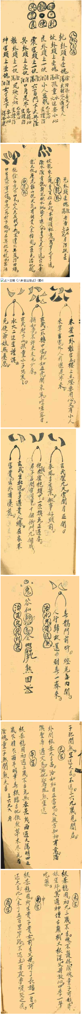 古籍术数《八卦吉凶定占》,清代巫师周妙济真传,彩印版30页 第2张 古籍术数《八卦吉凶定占》,清代巫师周妙济真传,彩印版30页 第2张