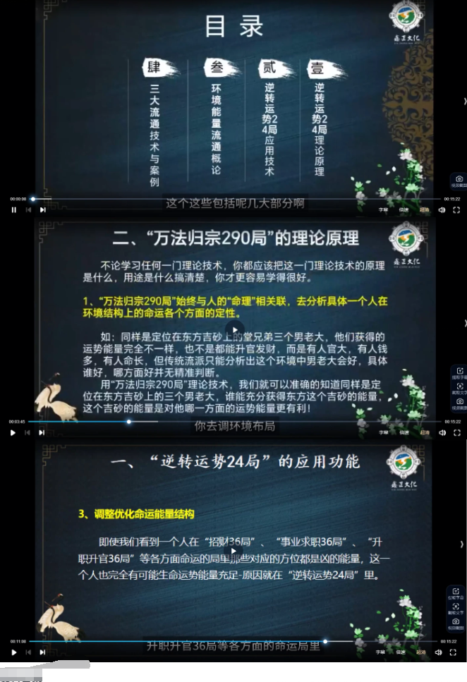 吕氏风水逆转24局&三大流通 第2张 吕氏风水逆转24局&三大流通 第2张