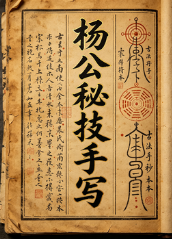 价值3000杨公秘技手写1手写杨师秘传批注笔记109页 第1张 价值3000杨公秘技手写1手写杨师秘传批注笔记109页 第1张