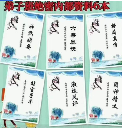 凌雪衣-南传子平弟子班6本绝密内部八字资料  第2张