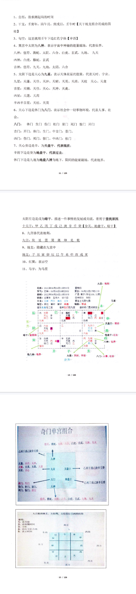 《奇门遁甲运筹布局技术》旺运班内部资料·快速入门+预测+化解+运筹布局118页W.pdf 第4张 《奇门遁甲运筹布局技术》旺运班内部资料·快速入门+预测+化解+运筹布局118页W.pdf 第4张