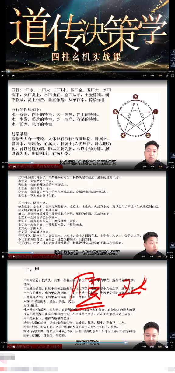 江易道传奇门习决策学四柱玄机实战课 第2张 江易道传奇门习决策学四柱玄机实战课 第2张