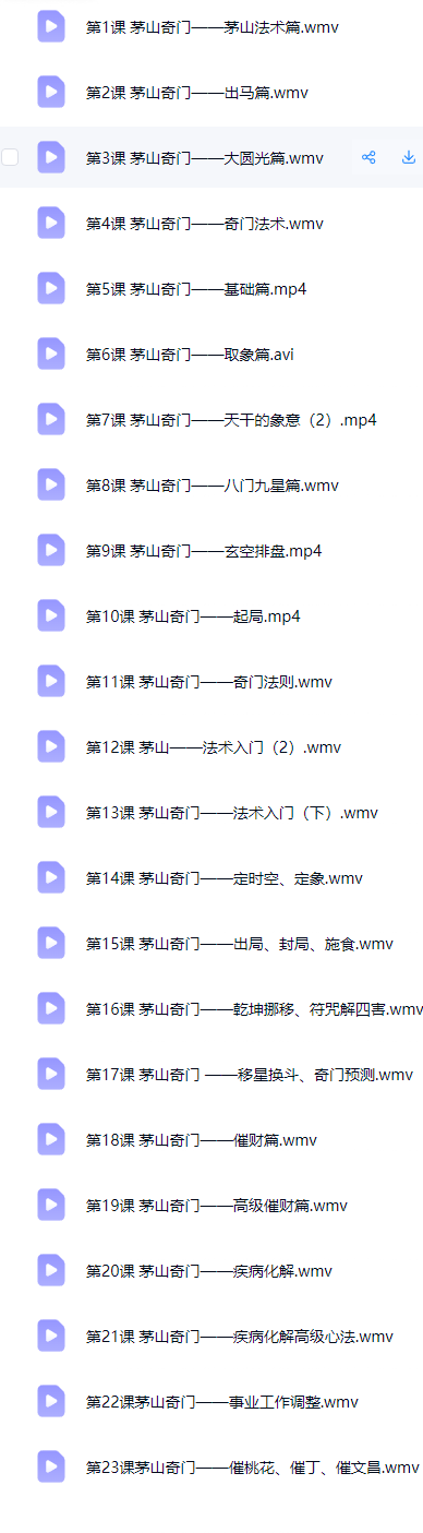 逍遥学院奇门遁甲视频+pdf+录音资料大全 第3张 逍遥学院奇门遁甲视频+pdf+录音资料大全 第3张