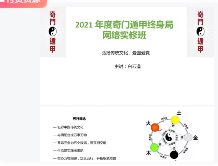 (玄易堂)白云道奇门遁甲终身局网络实修班视频+文档 第1张 (玄易堂)白云道奇门遁甲终身局网络实修班视频+文档 第1张