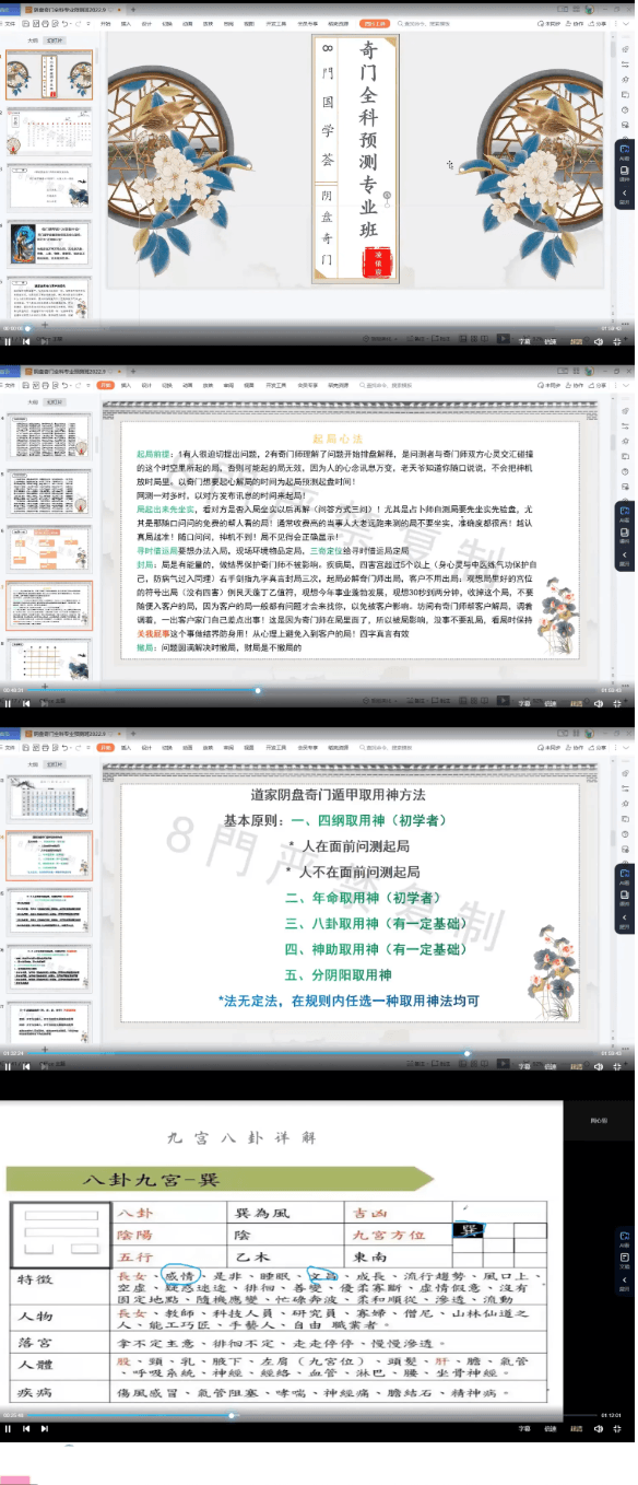 凌依宸周心羽奇门遁甲基础+预测全套课程20集视频 第2张 凌依宸周心羽奇门遁甲基础+预测全套课程20集视频 第2张
