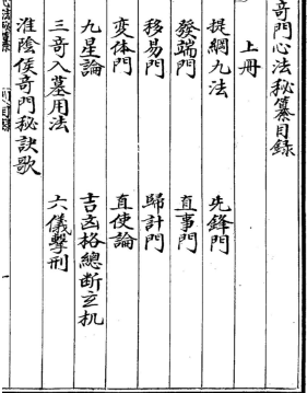《(奇门心法秘纂》三卷(全)原始.pdf  第1张