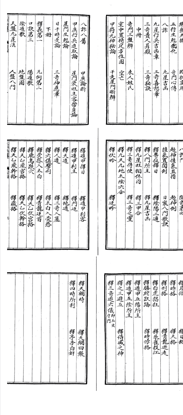 《(奇门心法秘纂》三卷(全)原始.pdf  第2张
