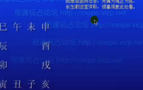 杨春义-大六壬提高班87讲 第1张 杨春义-大六壬提高班87讲 第1张