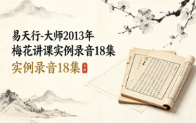 易天行-大师2013年梅花讲课实例录音18集  第1张