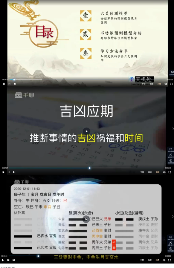 天机处周易金融预测18集视频 第2张 天机处周易金融预测18集视频 第2张