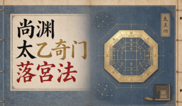尚渊太乙奇门落宫法